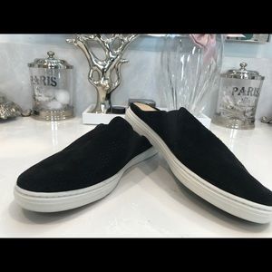 black slip on shoes